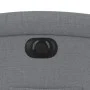Electric recliner light gray fabric by , Armchairs - Ref: Foro24-3204140, Price: 265,01 €, Discount: %