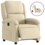 Cream Fabric Power Recliner by , Armchairs - Ref: Foro24-3204149, Price: 246,10 €, Discount: %