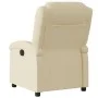 Cream Fabric Power Recliner by , Armchairs - Ref: Foro24-3204149, Price: 246,10 €, Discount: %