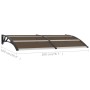 PC Türvordach schwarz 200x100 cm von vidaXL, Markisen - Ref: Foro24-45635, Preis: 72,15 €, Rabatt: %