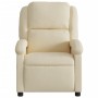 Cream Fabric Power Recliner by , Armchairs - Ref: Foro24-3204149, Price: 234,05 €, Discount: %