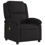 Sillón reclinable de masaje eléctrico tela negro de , Sillones - Ref: Foro24-3204154, Precio: 250,03 €, Descuento: %