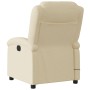 Cream fabric electric massage recliner by , Armchairs - Ref: Foro24-3204161, Price: 266,13 €, Discount: %