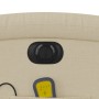 Cream fabric electric massage recliner by , Armchairs - Ref: Foro24-3204161, Price: 266,13 €, Discount: %