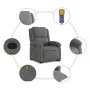 Liegender Fußmassagesessel aus dunkelgrauem Stoff von , Sessel - Ref: Foro24-3204177, Preis: 296,22 €, Rabatt: %