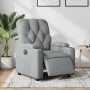 Sillón reclinable eléctrico tela gris claro de , Sillones - Ref: Foro24-3204686, Precio: 242,23 €, Descuento: %