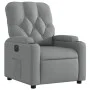 Sillón reclinable eléctrico tela gris claro de , Sillones - Ref: Foro24-3204686, Precio: 242,23 €, Descuento: %
