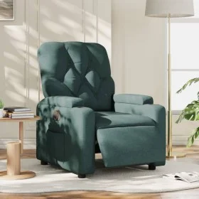 Dark green fabric electric recliner by , Armchairs - Ref: Foro24-3204692, Price: 249,26 €, Discount: %