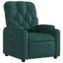 Sillón reclinable eléctrico tela verde oscuro de , Sillones - Ref: Foro24-3204692, Precio: 249,24 €, Descuento: %