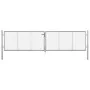 Gartentor aus verzinktem Stahl silber 415x125 cm von vidaXL, Gartentore - Ref: Foro24-144298, Preis: 347,15 €, Rabatt: %