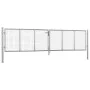Gartentor aus verzinktem Stahl silber 415x125 cm von vidaXL, Gartentore - Ref: Foro24-144298, Preis: 347,15 €, Rabatt: %