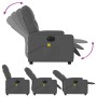 Electric massage recliner dark gray fabric by , Armchairs - Ref: Foro24-3204699, Price: 305,66 €, Discount: %