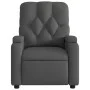 Sillón reclinable de masaje eléctrico tela gris oscuro de , Sillones - Ref: Foro24-3204699, Precio: 314,45 €, Descuento: %