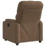 Sillón reclinable eléctrico de tela marrón de , Sillones - Ref: Foro24-3204690, Precio: 259,18 €, Descuento: %