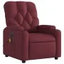 Elektrischer Massage-Liegestuhl aus rotem Stoff von , Sessel - Ref: Foro24-3204701, Preis: 259,61 €, Rabatt: %