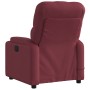 Sillón de masaje reclinable eléctrico tela rojo tinto de , Sillones - Ref: Foro24-3204701, Precio: 259,85 €, Descuento: %