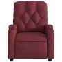 Red fabric electric reclining massage chair by , Armchairs - Ref: Foro24-3204701, Price: 259,61 €, Discount: %