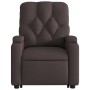 Hochklappbarer Liegesessel aus dunkelbraunem Stoff von , Sessel - Ref: Foro24-3204715, Preis: 260,43 €, Rabatt: %