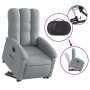 Elektrisch anhebbarer Liegestuhl aus hellgrauem Stoff von , Sessel - Ref: Foro24-3204116, Preis: 298,19 €, Rabatt: %