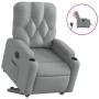 Light Gray Fabric Electric Liftable Recliner Chair by , Armchairs - Ref: Foro24-3204734, Price: 302,11 €, Discount: %