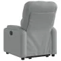 Sillón eléctrico reclinable elevable de tela gris claro de , Sillones - Ref: Foro24-3204734, Precio: 325,90 €, Descuento: %