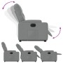 Light Gray Fabric Electric Liftable Recliner Chair by , Armchairs - Ref: Foro24-3204734, Price: 302,11 €, Discount: %
