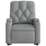 Sillón eléctrico reclinable elevable de tela gris claro de , Sillones - Ref: Foro24-3204734, Precio: 325,90 €, Descuento: %