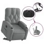 Sillón eléctrico reclinable elevable de tela gris claro de , Sillones - Ref: Foro24-3204734, Precio: 325,90 €, Descuento: %