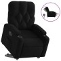 Elektrisch anhebbarer Liegestuhl aus schwarzem Stoff von , Sessel - Ref: Foro24-3204736, Preis: 301,44 €, Rabatt: %