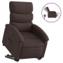 Dark Brown Fabric Electric Liftable Recliner Chair by , Armchairs - Ref: Foro24-3204007, Price: 299,41 €, Discount: %
