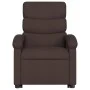 Sillón eléctrico reclinable elevable de tela marrón oscuro de , Sillones - Ref: Foro24-3204007, Precio: 325,03 €, Descuento: %