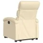 Elektrisch anhebbarer Liegestuhl aus cremefarbenem Stoff von , Sessel - Ref: Foro24-3204011, Preis: 325,54 €, Rabatt: %