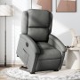 Sillón eléctrico reclinable elevable de tela gris oscuro de , Sillones - Ref: Foro24-3204189, Precio: 302,27 €