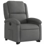 Sillón eléctrico reclinable elevable de tela gris oscuro de , Sillones - Ref: Foro24-3204189, Precio: 302,27 €