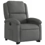 Sillón eléctrico reclinable elevable de tela gris oscuro de , Sillones - Ref: Foro24-3204189, Precio: 347,98 €, Descuento: %