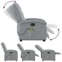 Elektrischer, hochklappbarer Massagesessel aus hellgrauem Stoff von , Sessel - Ref: Foro24-3204128, Preis: 385,20 €, Rabatt: %