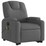 Anhebbarer elektrischer Massagesessel aus dunkelgrauem Stoff von , Sessel - Ref: Foro24-3204405, Preis: 332,65 €, Rabatt: %