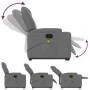 Sillón de masaje eléctrico reclinable elevable tela gris oscuro de , Sillones - Ref: Foro24-3204405, Precio: 355,52 €, Descue...