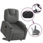 Liftable reclining electric massage chair dark gray fabric by , Armchairs - Ref: Foro24-3204405, Price: 356,77 €, Discount: %