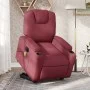 Sillón de masaje elevable eléctrico tela rojo tinto de , Sillones - Ref: Foro24-3204407, Precio: 356,24 €, Descuento: %