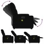 Anhebbarer elektrischer Massagesessel aus schwarzem Stoff von , Sessel - Ref: Foro24-3204748, Preis: 352,42 €, Rabatt: %