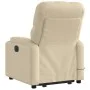 Sillón de masaje eléctrico reclinable elevable tela crema de , Sillones - Ref: Foro24-3204755, Precio: 356,49 €, Descuento: %