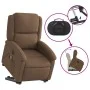 Anhebbarer, elektrisch verstellbarer Massagesessel aus braunem Stoff von , Sessel - Ref: Foro24-3204204, Preis: 377,73 €, Rab...