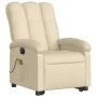 Anhebbarer elektrischer Massagesessel mit cremefarbenem Stoff von , Sessel - Ref: Foro24-3204137, Preis: 340,75 €, Rabatt: %
