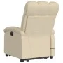 Anhebbarer elektrischer Massagesessel mit cremefarbenem Stoff von , Sessel - Ref: Foro24-3204137, Preis: 340,75 €, Rabatt: %