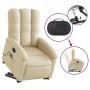 Anhebbarer elektrischer Massagesessel mit cremefarbenem Stoff von , Sessel - Ref: Foro24-3204137, Preis: 340,75 €, Rabatt: %