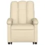 Anhebbarer elektrischer Massagesessel mit cremefarbenem Stoff von , Sessel - Ref: Foro24-3204137, Preis: 340,75 €, Rabatt: %