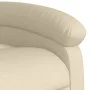 Anhebbarer elektrischer Massagesessel mit cremefarbenem Stoff von , Sessel - Ref: Foro24-3204137, Preis: 340,75 €, Rabatt: %