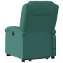 Silla de masaje reclinable de pie de tela verde oscura de , Sillones - Ref: Foro24-3204182, Precio: 292,42 €, Descuento: %
