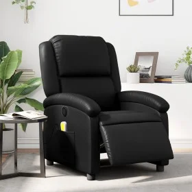 Elektrischer Massagesessel aus schwarzem Kunstleder von , Sessel - Ref: Foro24-3204219, Preis: 263,47 €, Rabatt: %